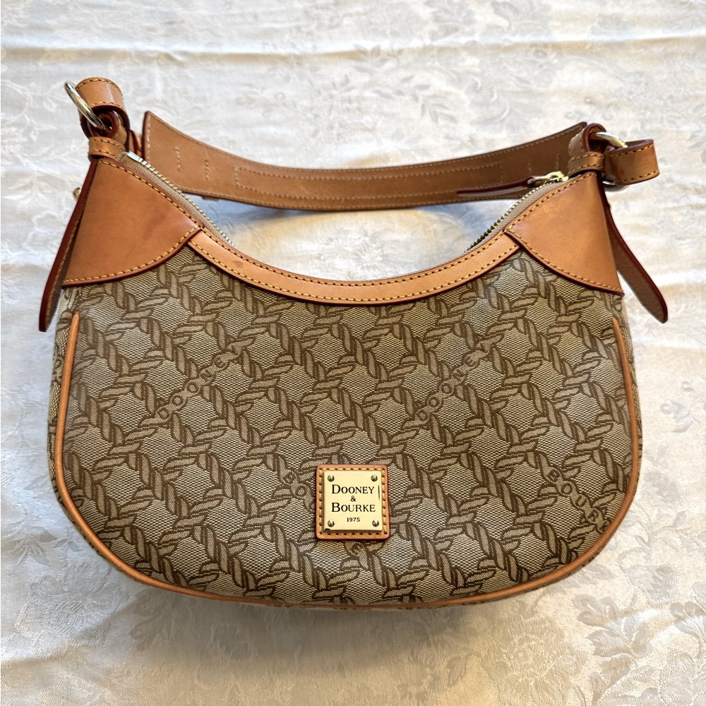 Dooney & Bourke Crescent Hobo in Maritime